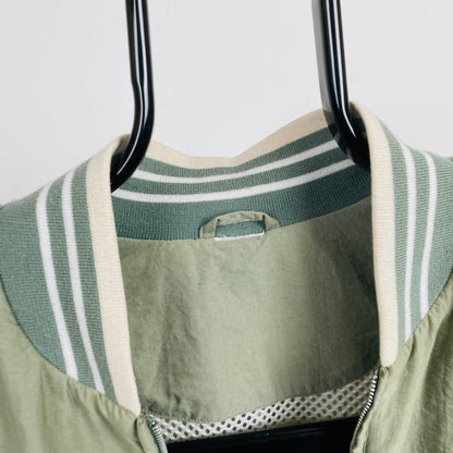90s Challenge Court Varsity Jacket Green XL