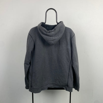 00s Nike Air Max Contrast Stitch Zip Hoodie Grey Medium