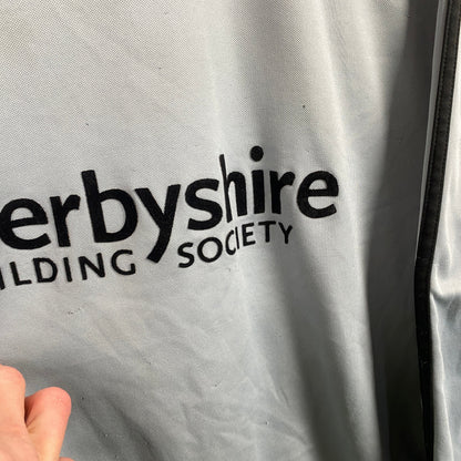 00s Adidas Derby Football Sweatshirt Grey XL
