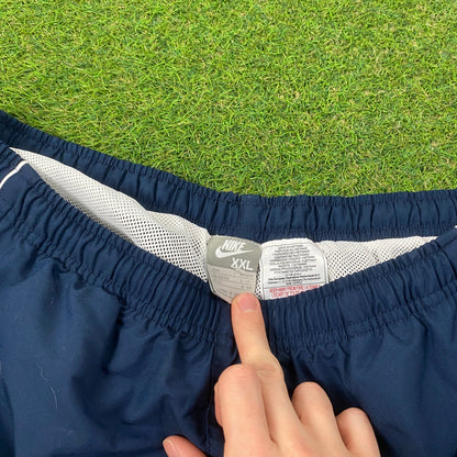 00s Nike Piping Shorts Blue XXL