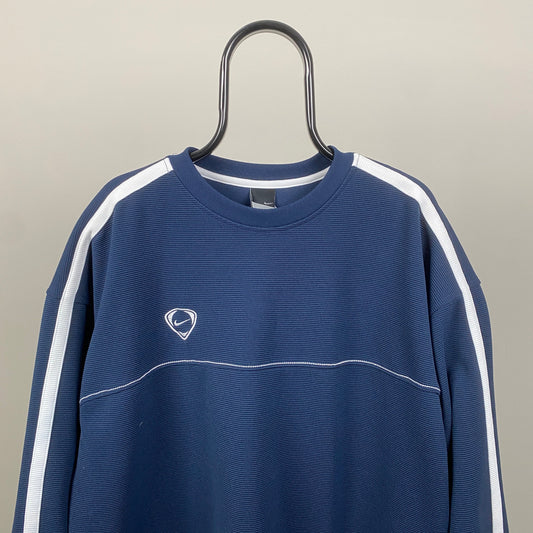 00s Nike Sweatshirt Blue XXL