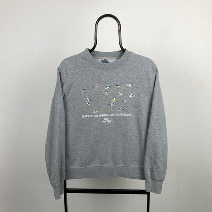 00s Nike Air Sweatshirt Grey Small