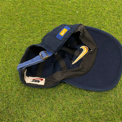 90s Nike Spell Out Hat Blue