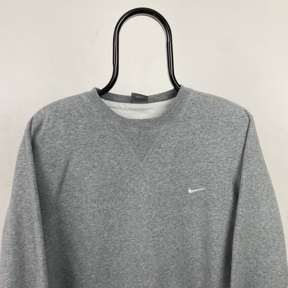 00s Nike Sweatshirt Grey Medium