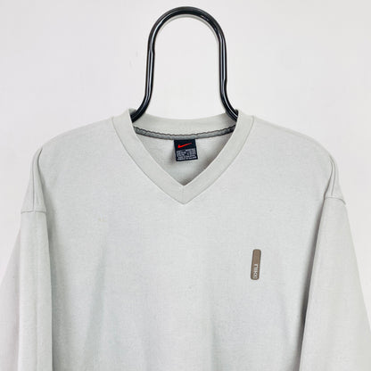 90s Nike Sweatshirt Brown Large