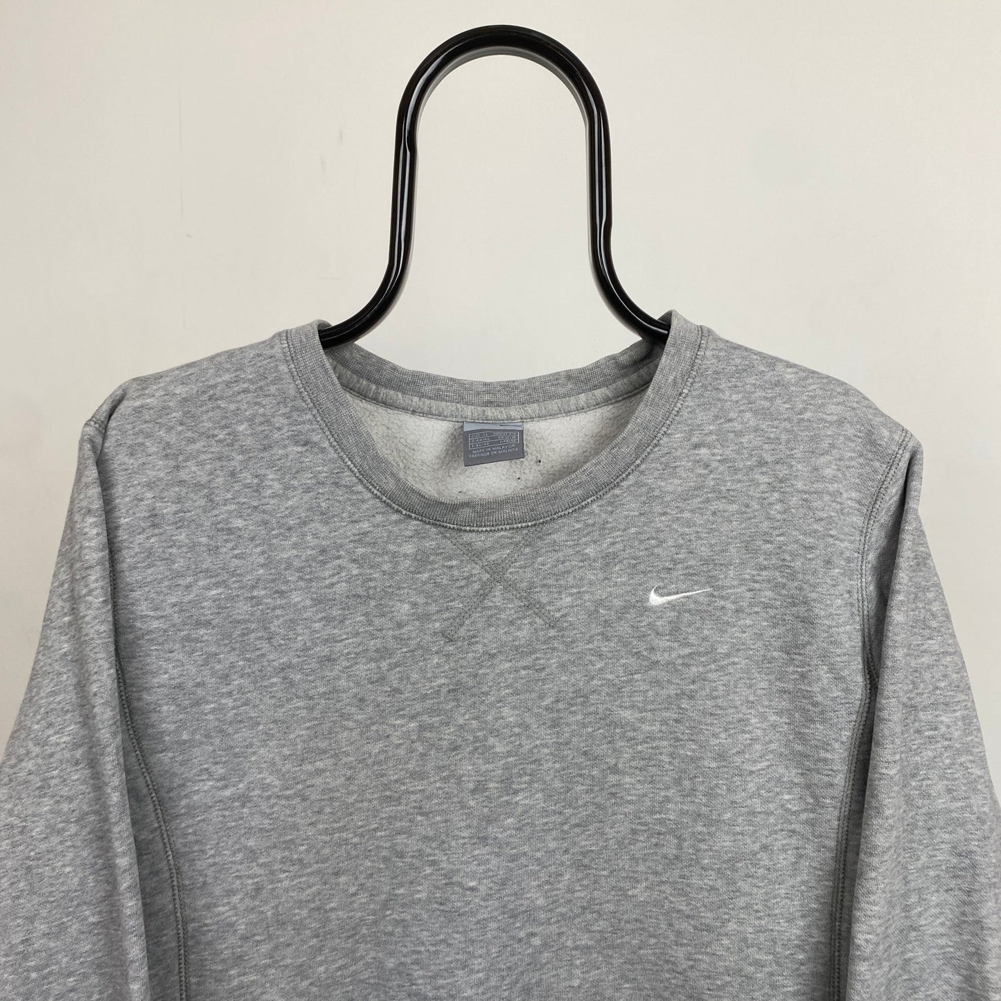 00s Nike Sweatshirt Grey Small
