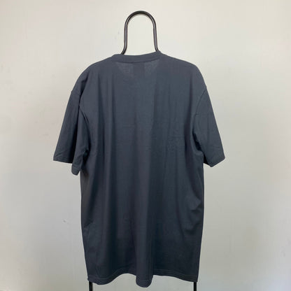 00s Nike Swoosh T-Shirt Grey 3XLT