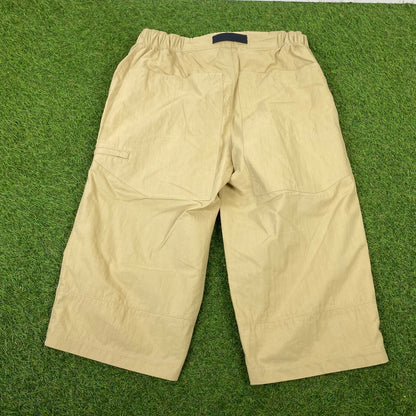 90s Nike ACG Belted Cargo Shorts Brown Large