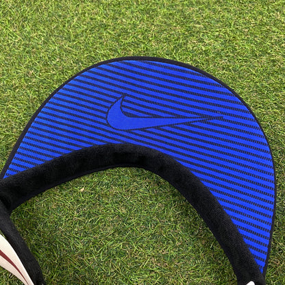 90s Nike Visor Sun Hat Black