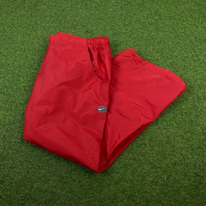 Vintage Nike Hex Track Pant Joggers Red XXL