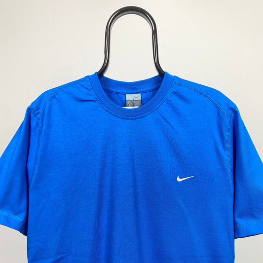 00s Nike T-Shirt Blue Small