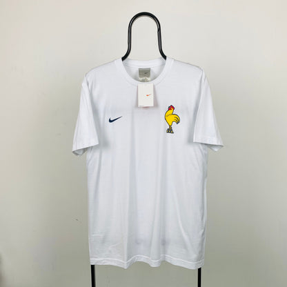 Vintage Nike France Rugby T-Shirt White XL