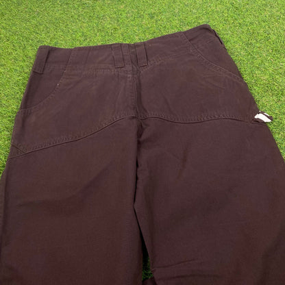 00s Nike ACG Cargo Trousers Joggers Brown XXS
