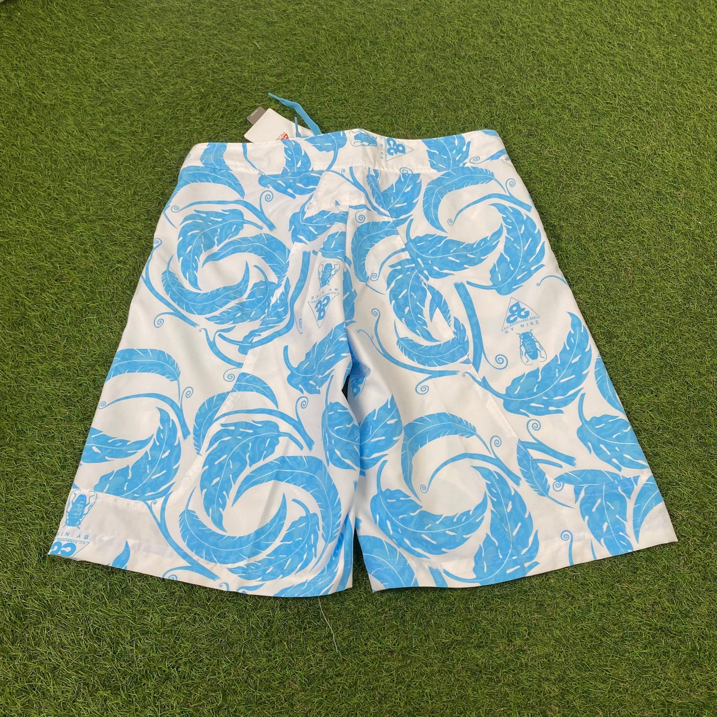 00s Nike ACG Beach Swim Shorts Baby Blue Large