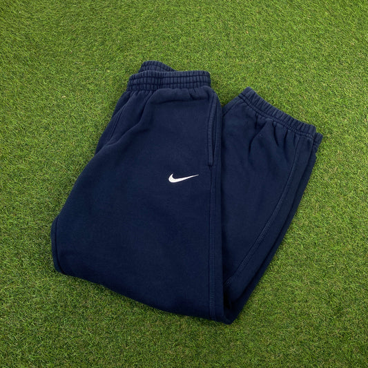 00s Nike Cotton Joggers Blue XS