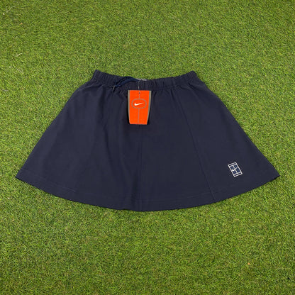 Vintage Nike Cotton Skirt Blue XS
