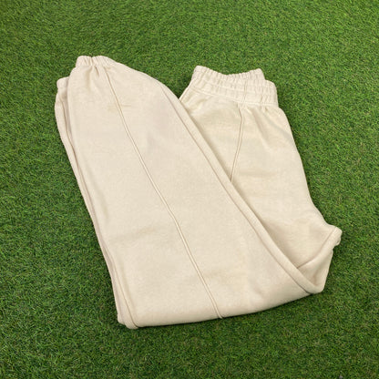 00s Nike Cotton Joggers Brown XS