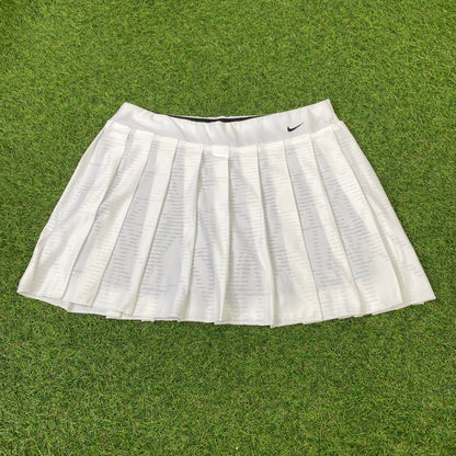 90s Nike Tennis Victory Skirt White XL