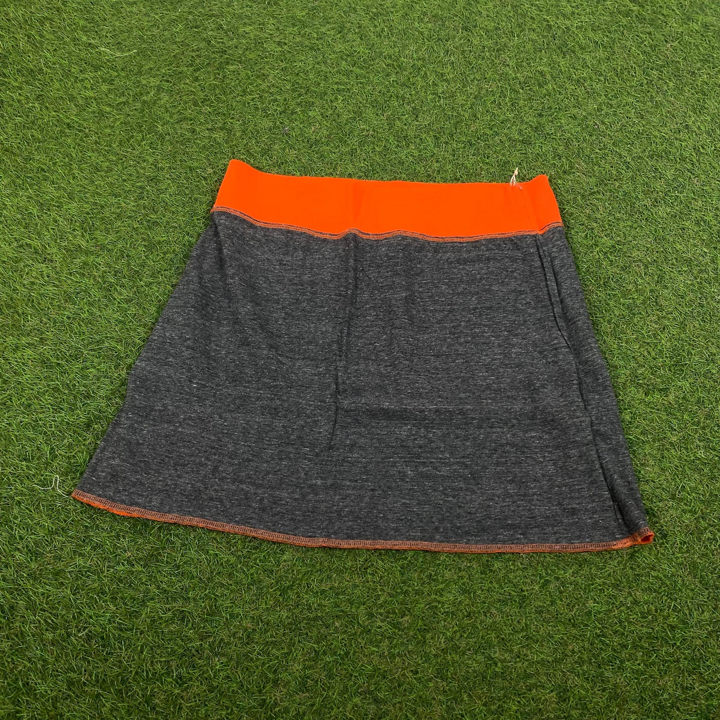 90s Nike Reversible Skirt Orange Grey Large