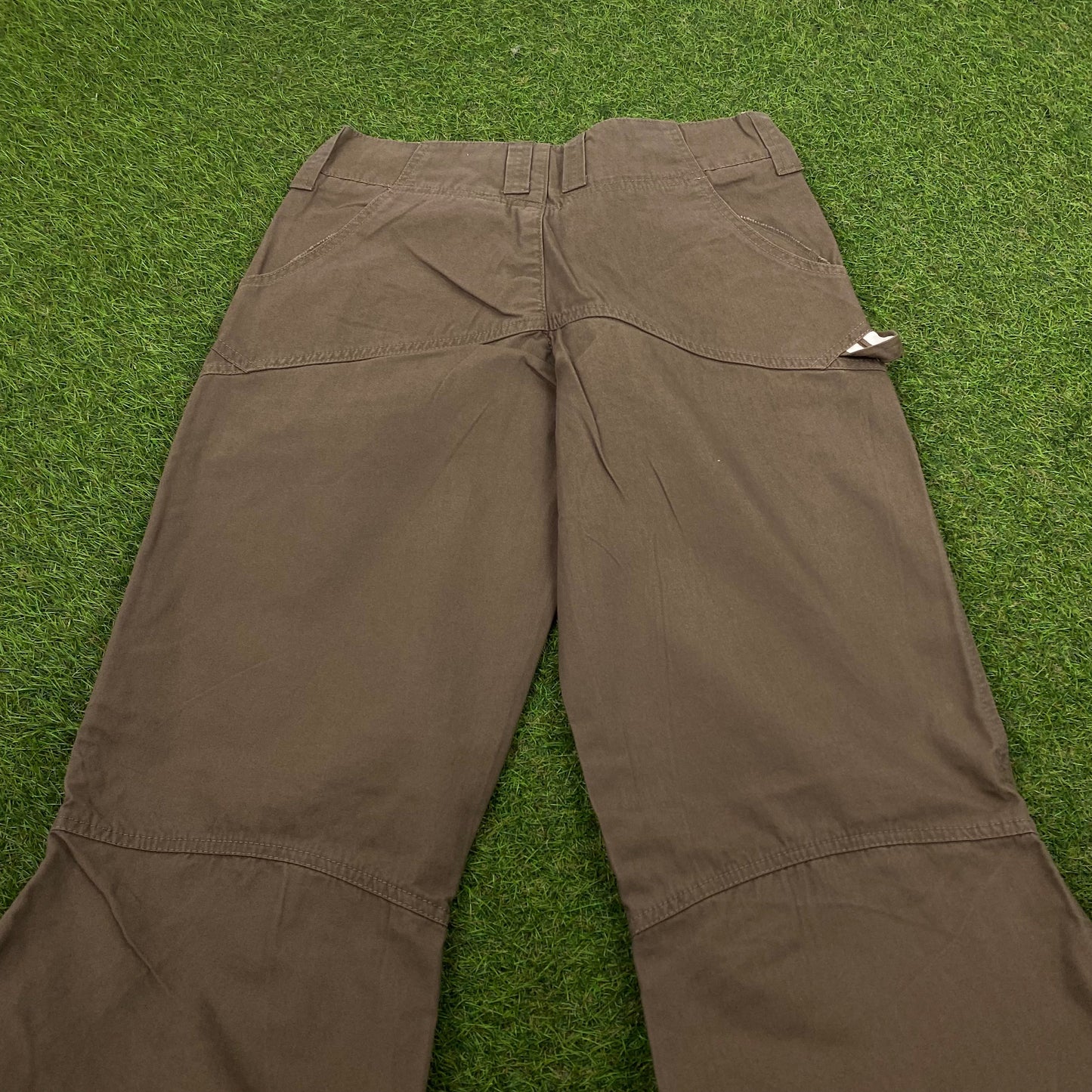00s Nike ACG Cargo Trousers Joggers Brown XS