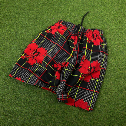 Retro Shorts Red XS
