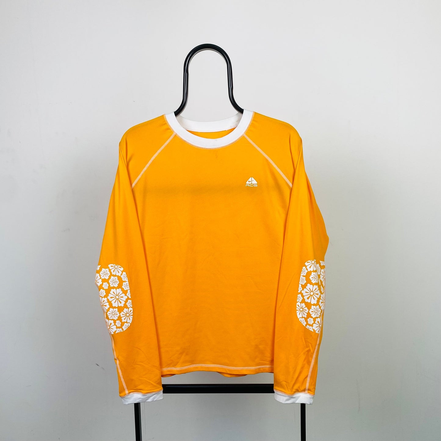 00s Nike ACG Long Sleeve T-Shirt Orange XL