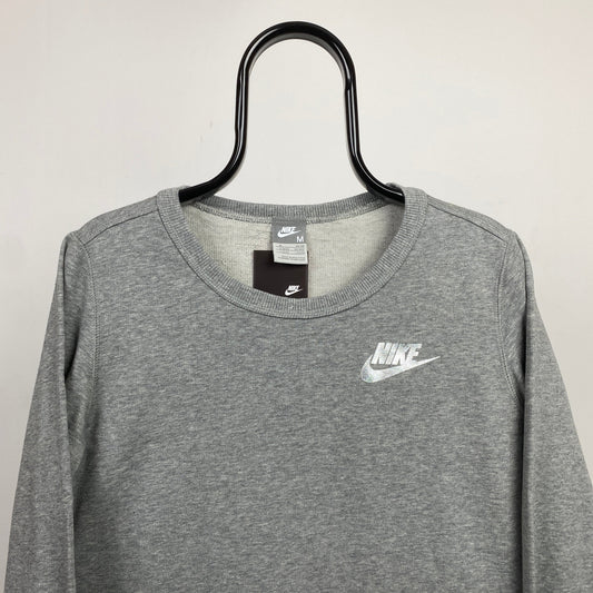 00s Nike Sweatshirt Grey Large