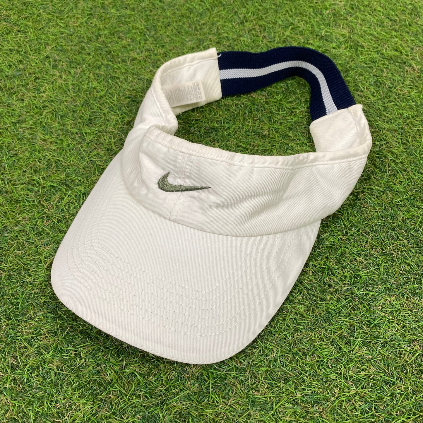 00s Nike Visor Hat White