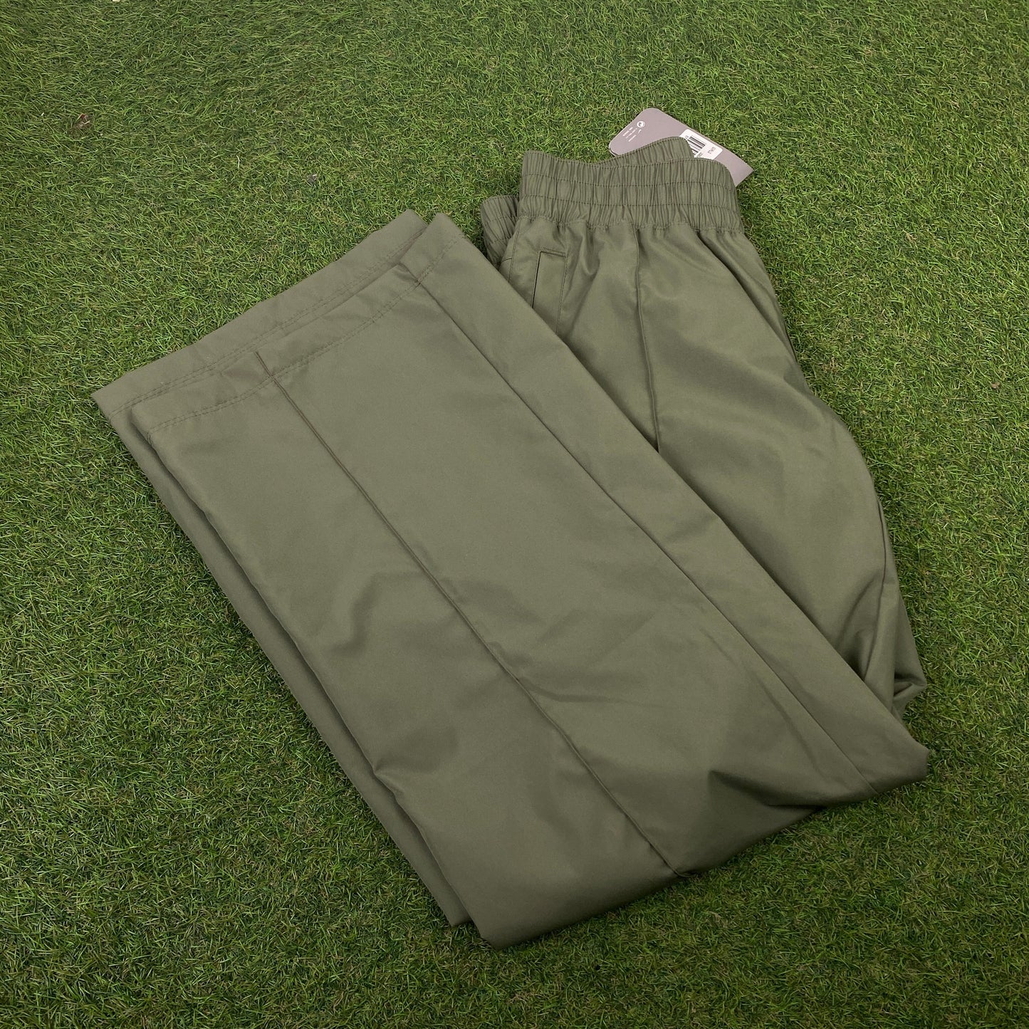 00s Nike Parachute Joggers Green XS