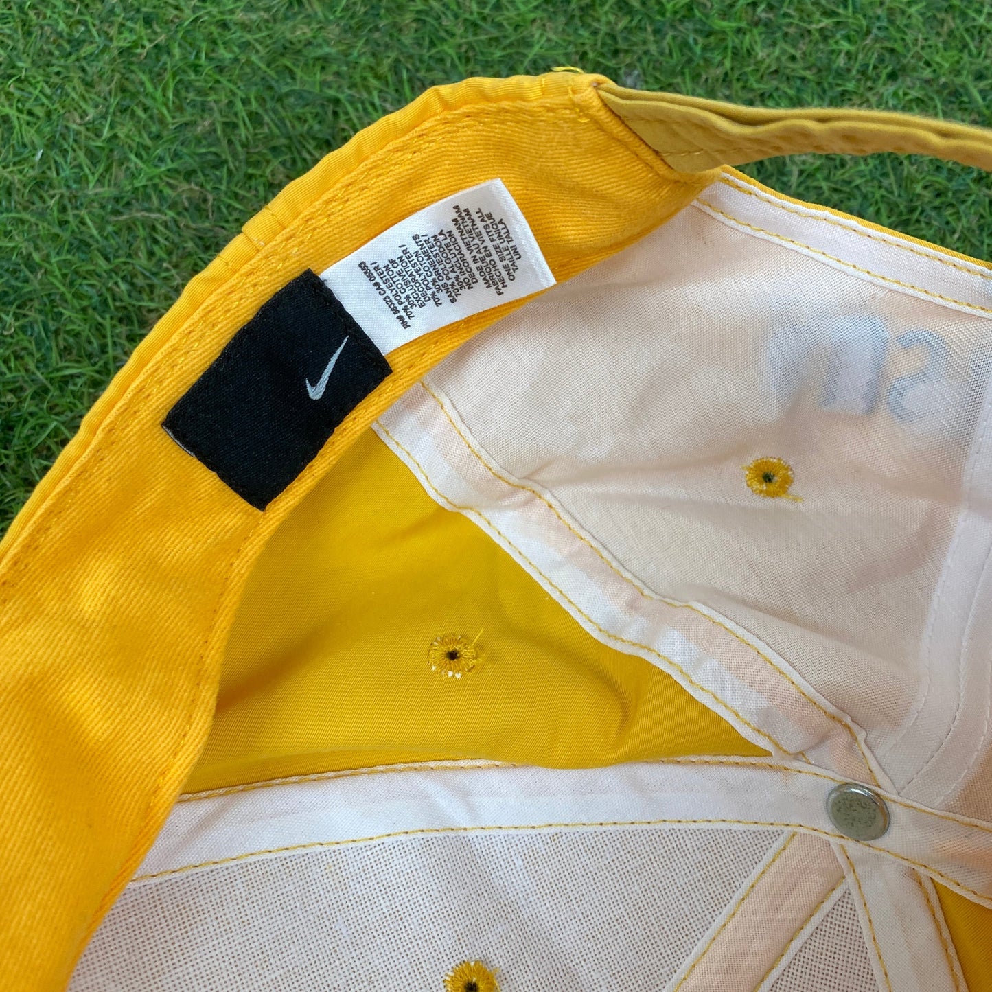 00s Nike Australia Football Hat Yellow