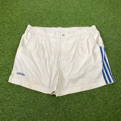 90s Adidas Tennis Shorts Brown XL