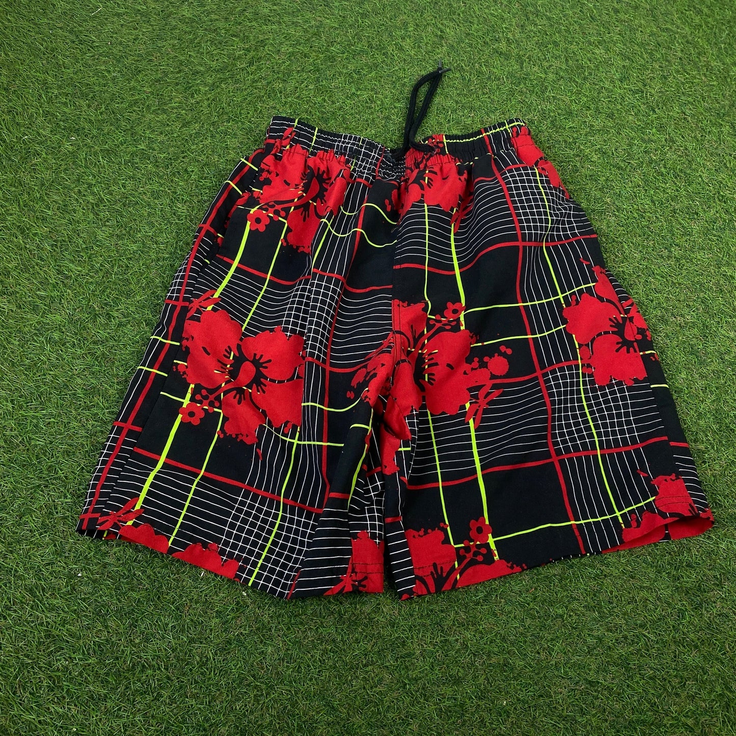 Retro Shorts Red XS