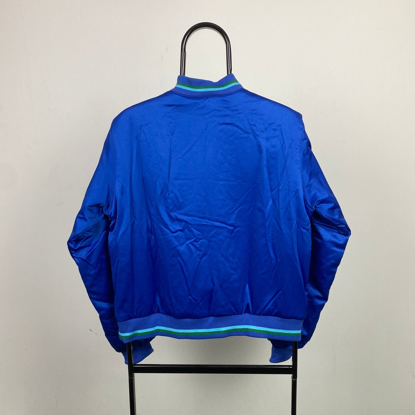 00s Nike Reversible Varsity Jacket Blue Medium