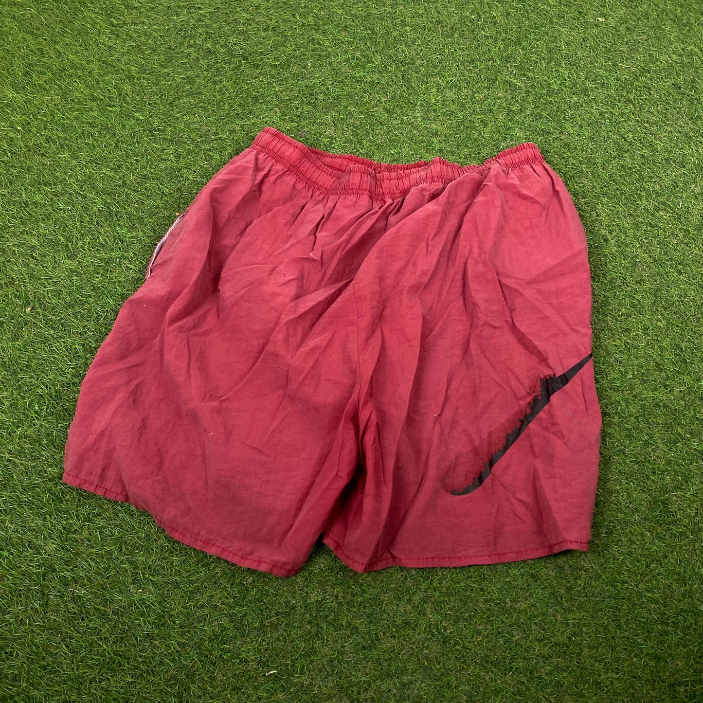90s Nike Shorts Red Large