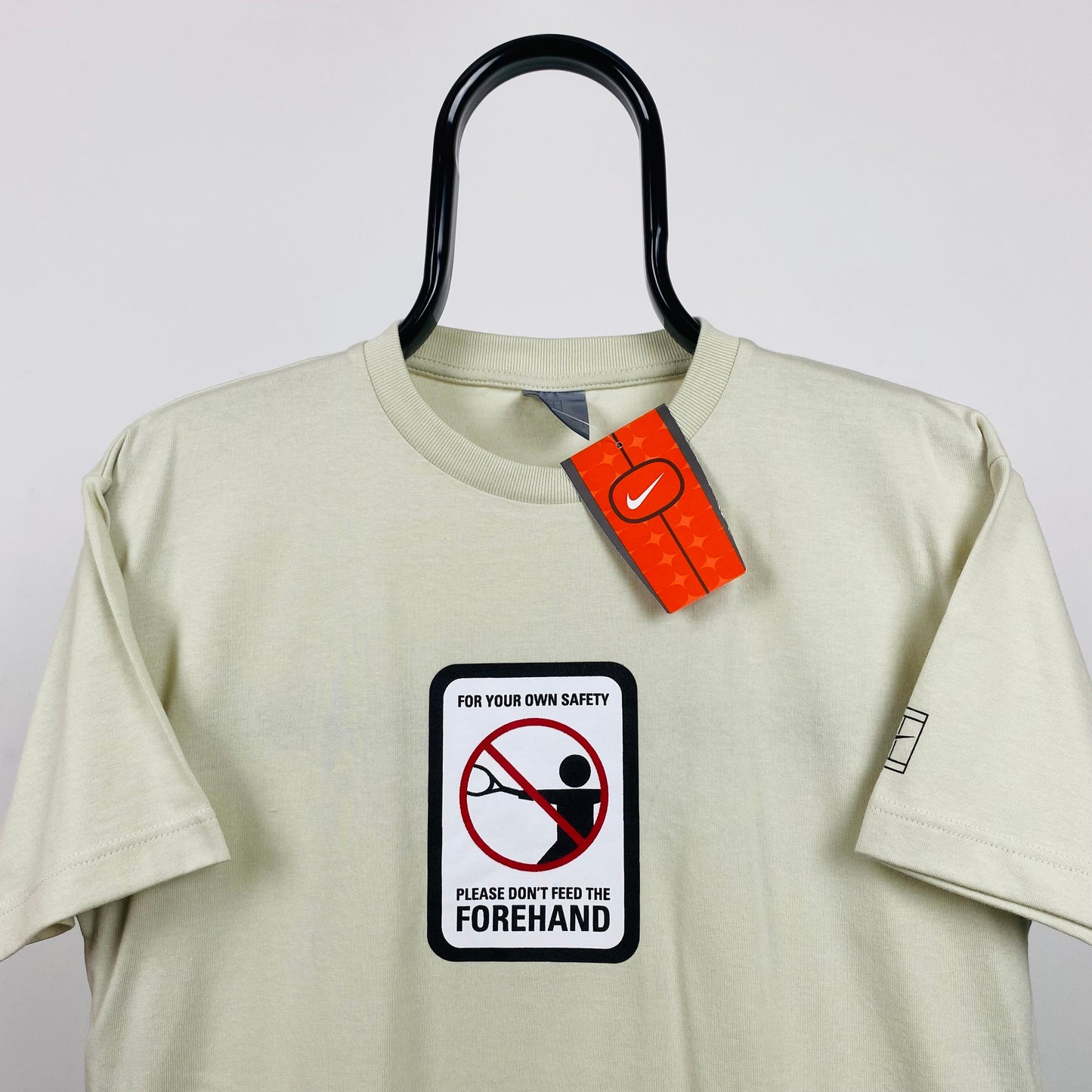 Vintage Nike Tennis T-Shirt Brown Small