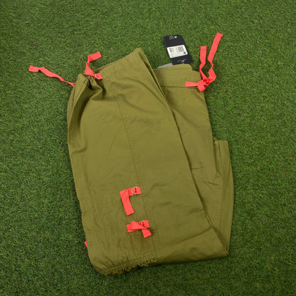 00s Nike Parachute Cargo Joggers Green Medium