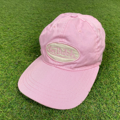 Retro Von Dutch Hat Pink