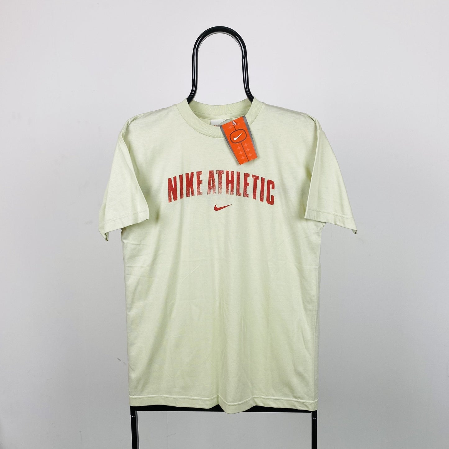 Vintage Nike Athletic T-Shirt Brown XS