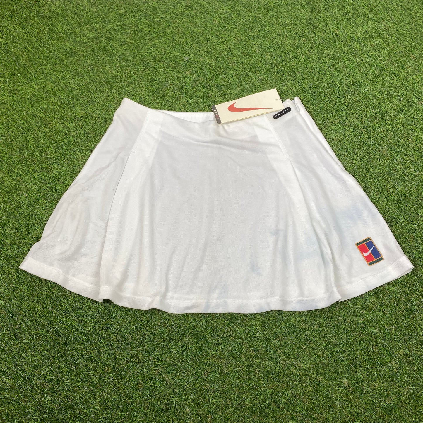 90s Nike Challenge Court Skirt White Medium