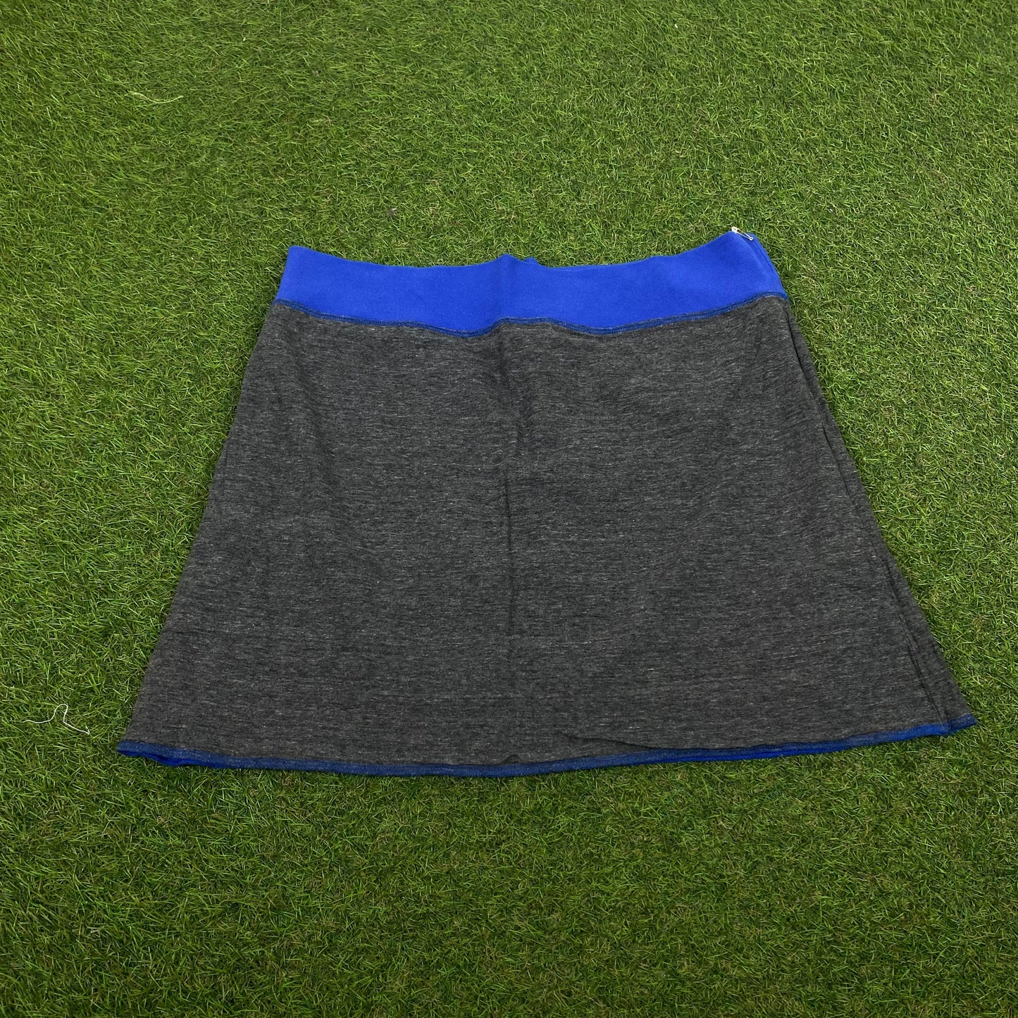 90s Nike Reversible Skirt Blue Grey Medium