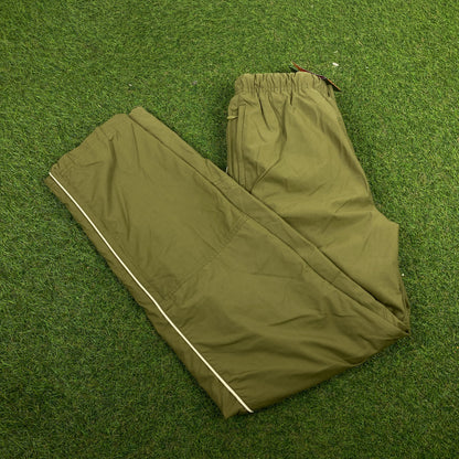 00s Nike Piping Joggers Green XS
