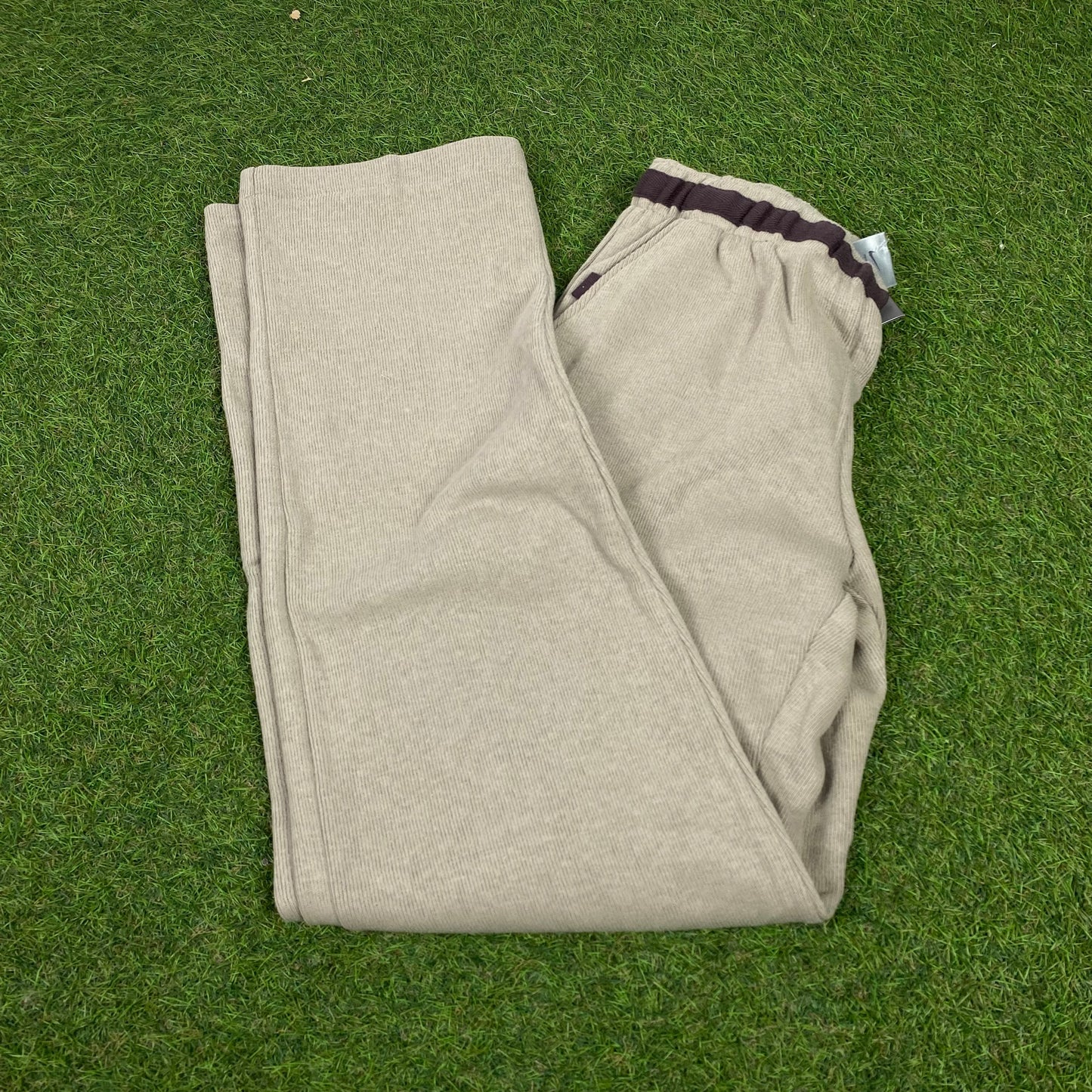 Vintage Nike Cotton Joggers Brown XS