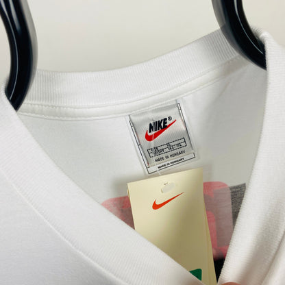 90s Nike Tennis T-Shirt White Small