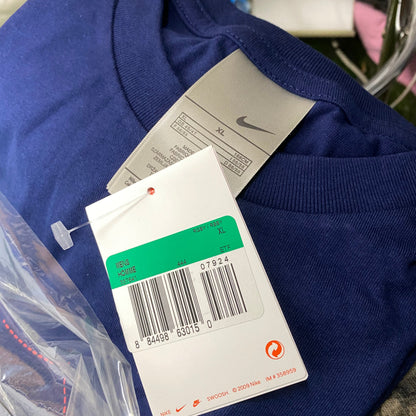 90s Nike France Rugby T-Shirt Blue XL