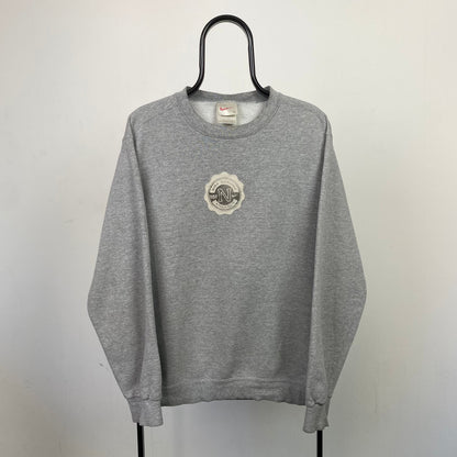 90s Nike Sweatshirt Grey Medium