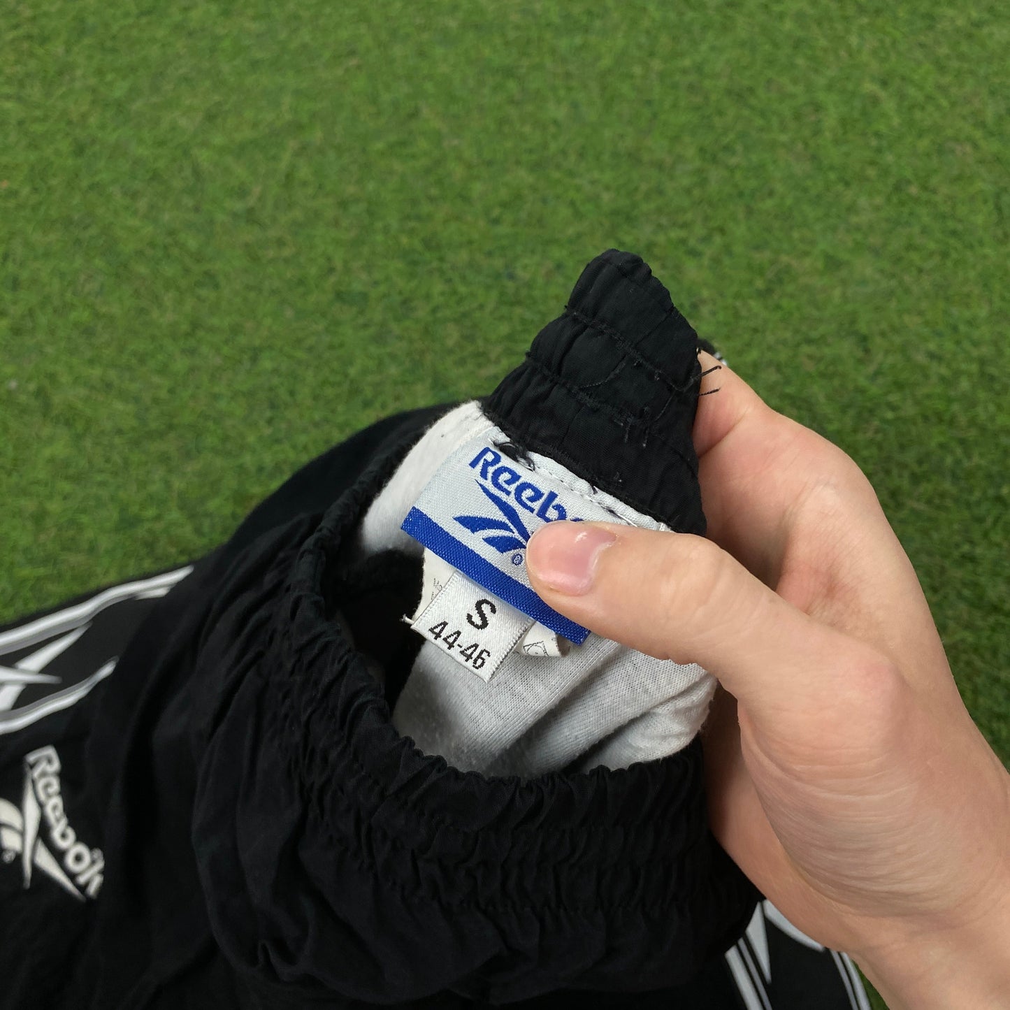 Retro Reebok Shorts Black Small
