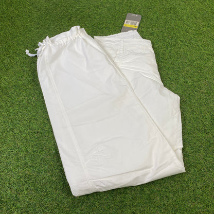 00s Nike Parachute Joggers White XL