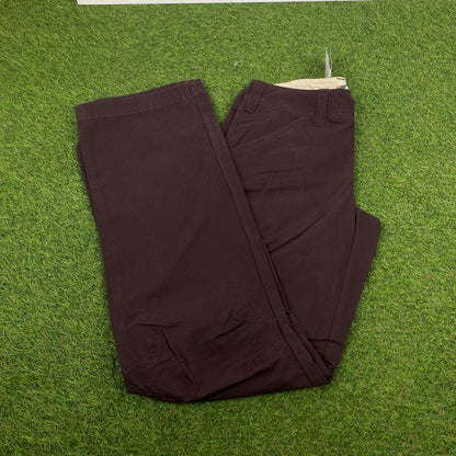 00s Nike ACG Cargo Trousers Joggers Brown XS