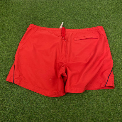 00s Nike Tennis Court Shorts Red XL