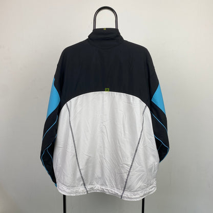 90s Adidas Equipment Windbreaker Jacket White XL